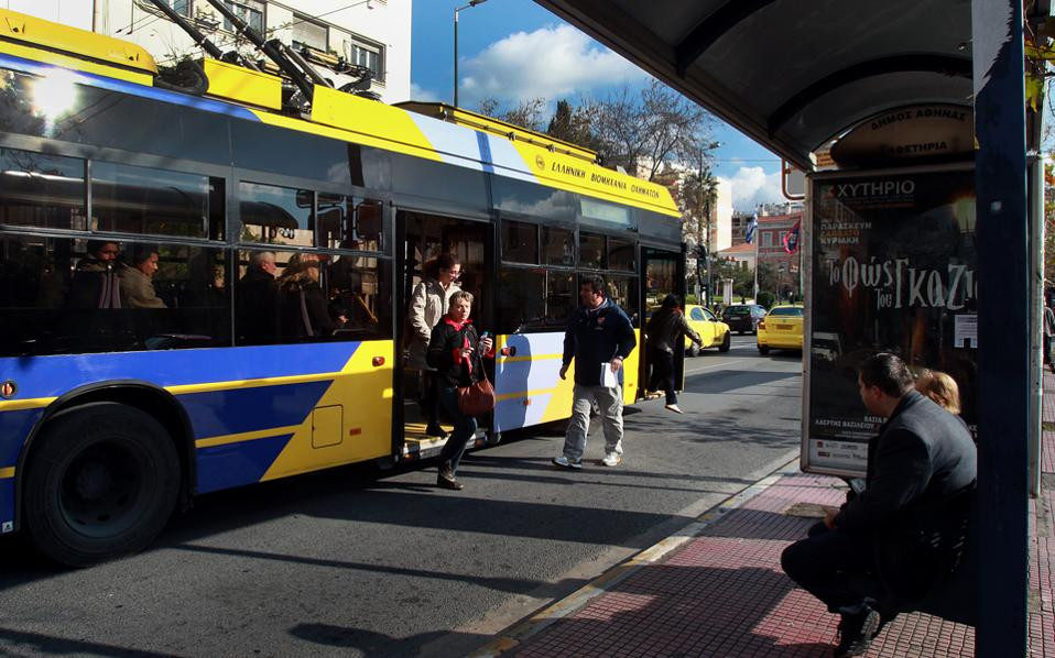 Χωρίς τρόλεϊ η Αθήνα για πέντε ώρες την Τετάρτη